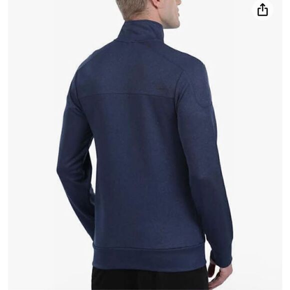 Spyder sweater full zip front blue L - Picture 7 of 10